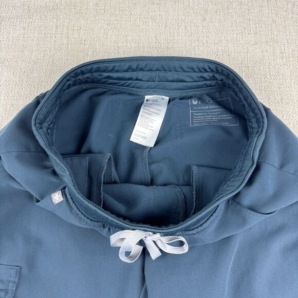 Figs Zamora Jogger Scrub Pants Womens Small Dark Harbor PO 3023 Style W18SW2005 - Picture 5 of 11